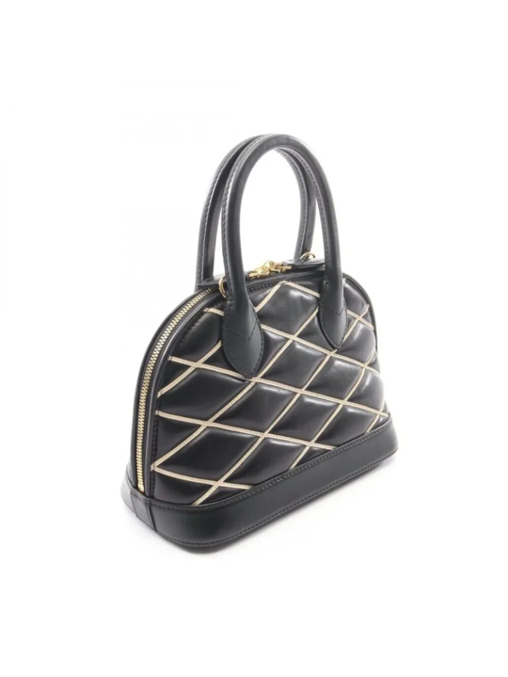 Louis Vuitton Handbag Alma BB Maltage Noir 2-Way Leather
